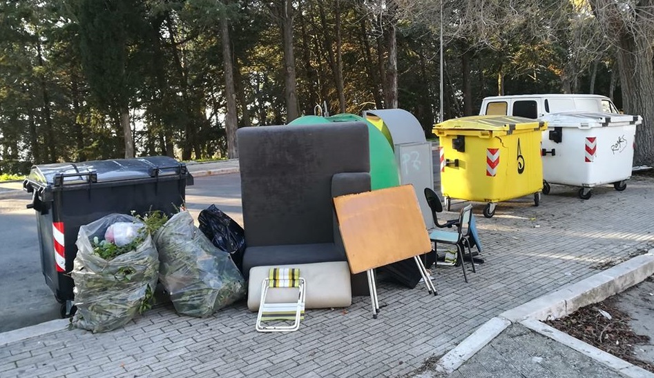 Mancato ritiro ingrombranti/raee